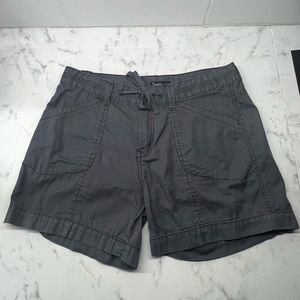 Grey Soft Denim Drawstring Shorts | Brand: Supplies by UNIONBAY | Size: 4